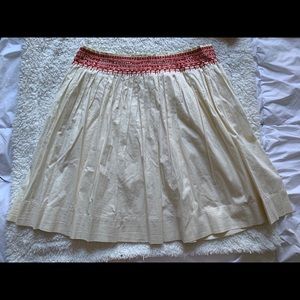 Off-white A-line skirt!